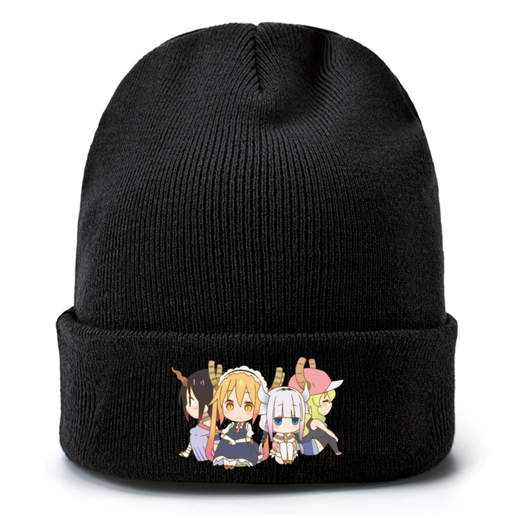 Miss Kobayashis Dragon Maid  Anime knitted hat woolen hat