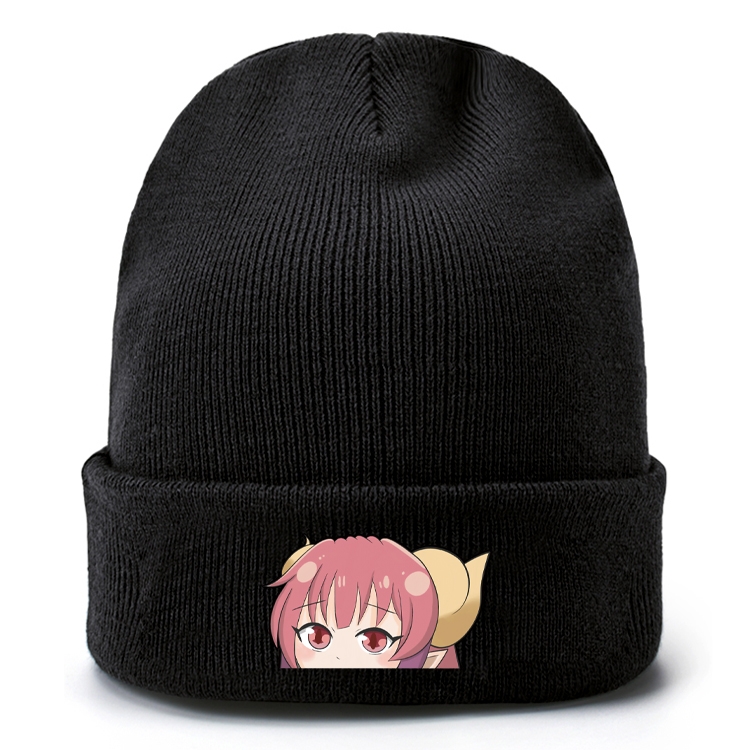 Miss Kobayashis Dragon Maid  Anime knitted hat woolen hat