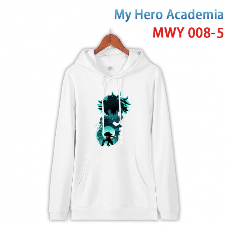 My Hero Academia Pure cotton casual sweater with Hoodie  from S to 4XL MWY 008 5