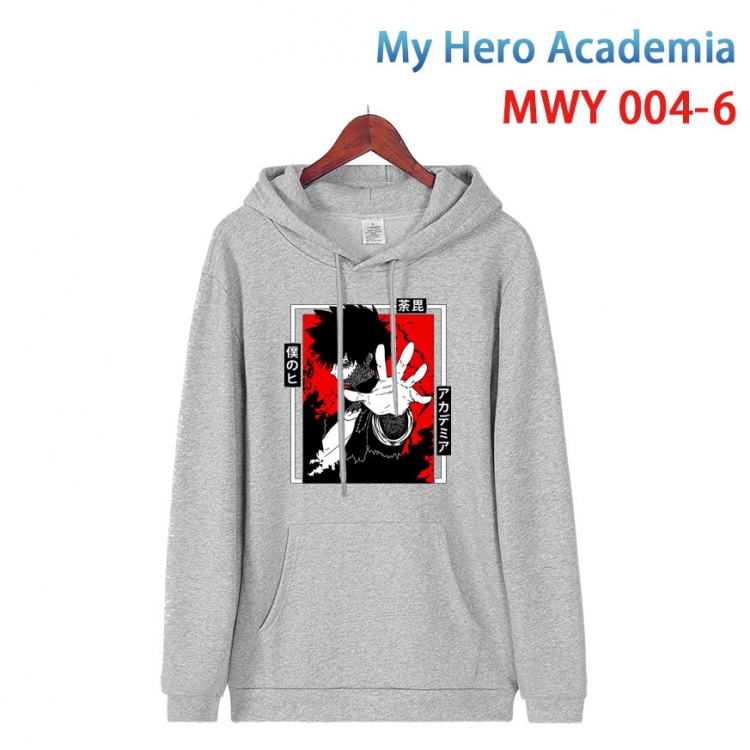 My Hero Academia Pure cotton casual sweater with Hoodie  from S to 4XL  MWY 004 6