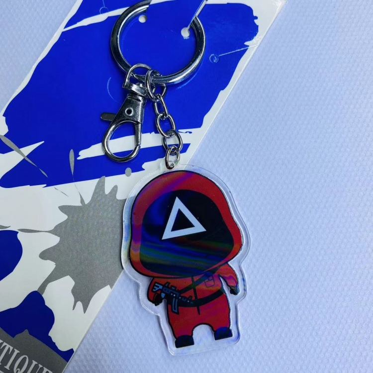 Squid game  The New Metal keychain pendant 936 price for 5 pcs