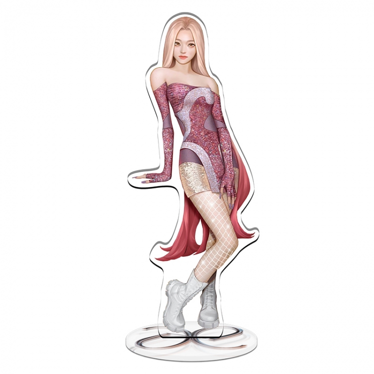 AESPA Korean girl group Winter-ae  acrylic Standing Plates Keychain