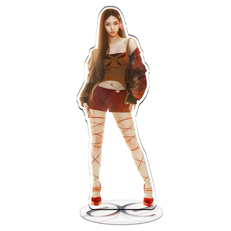 AESPA Korean girl group GISELLE acrylic Standing Plates Keychain
