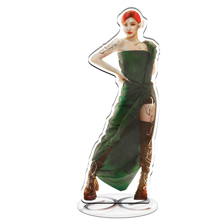 AESPA Korean girl group NINGNING- ae acrylic Standing Plates Keychain