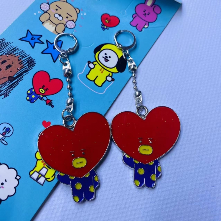 BTS peripheral earrings pendant jewelry