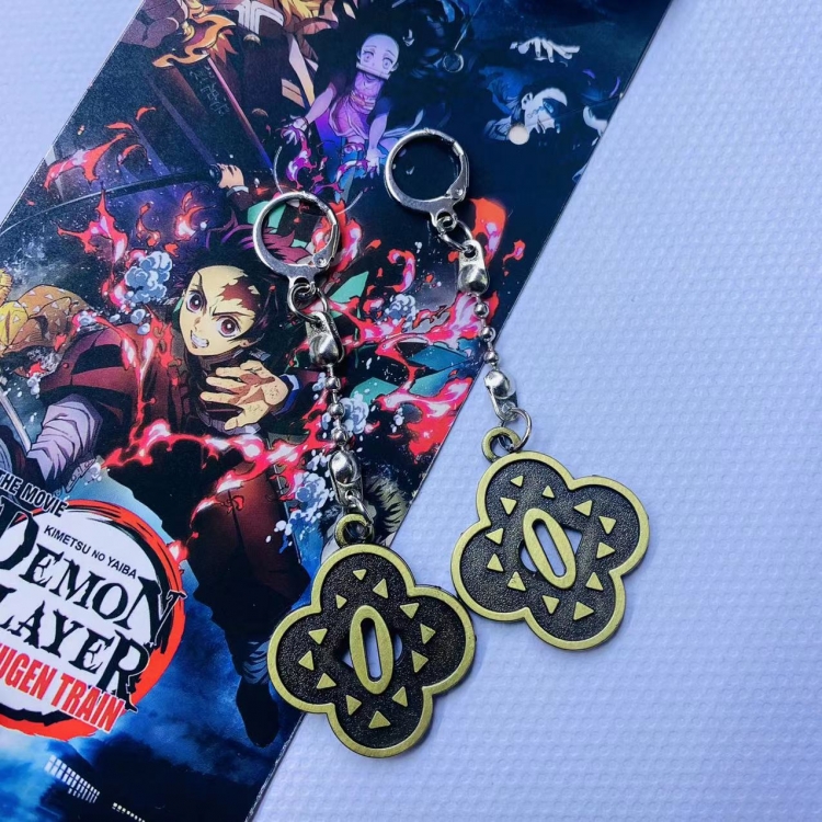 Demon Slayer Kimets Anime peripheral earrings pendant jewelry 1936