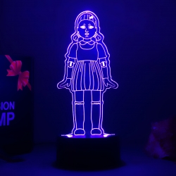 Squid game 3D night light USB ...