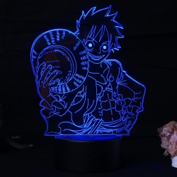 One Piece 3D night light USB t...