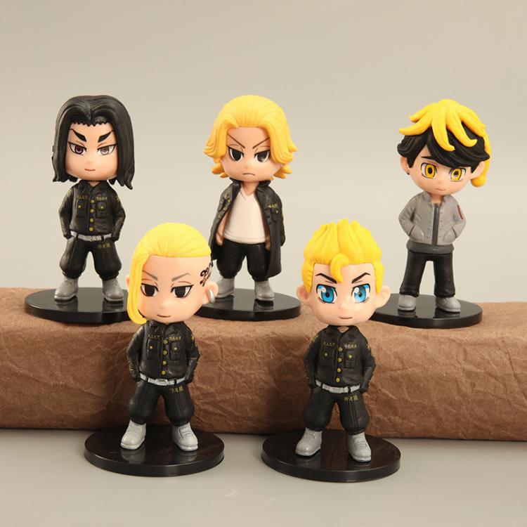 Tokyo Revengers Bagged Figure Decoration Model  A set of 5