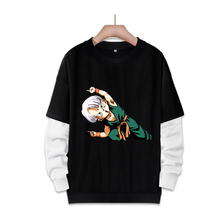 DRAGON BALL Anime fake two-piece thick round neck sweater from S to 3XL