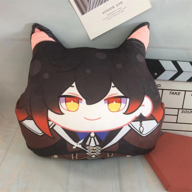 Genshin Impact  Hand warmer cover pillow plush toy cushion