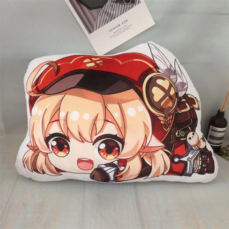 Genshin Impact Cartoon plush lying pillow cushion pillow