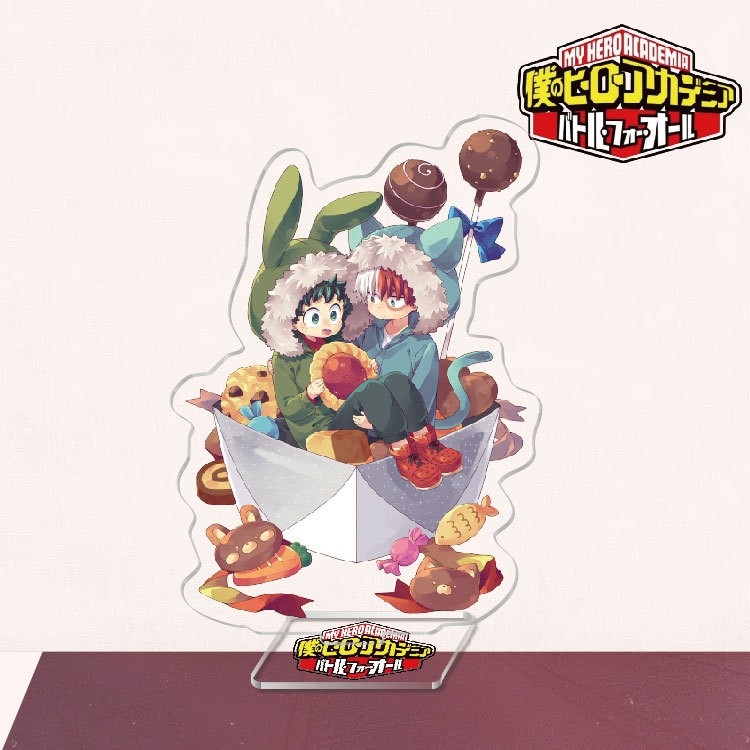 My Hero Academia Anime characters acrylic Standing Plates Keychain 51009
