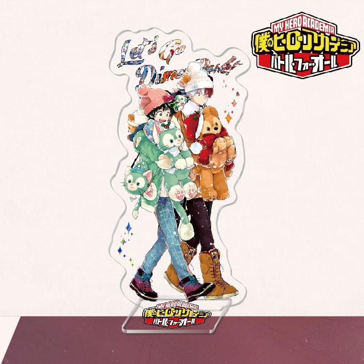 My Hero Academia Anime characters acrylic Standing Plates Keychain 51287