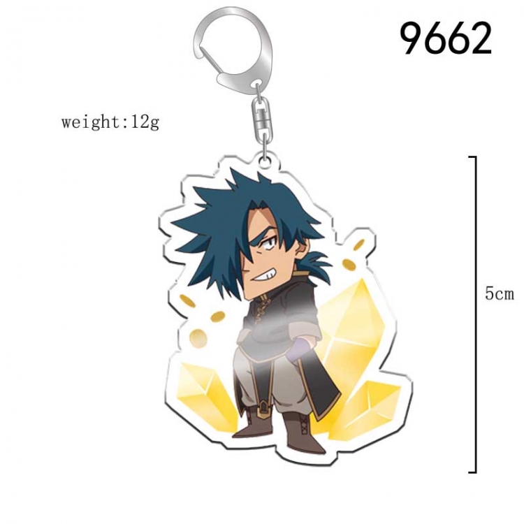 Different World Labyrinth Black Heart Enterprise Anime acrylic Key Chain  price for 5 pcs 9662