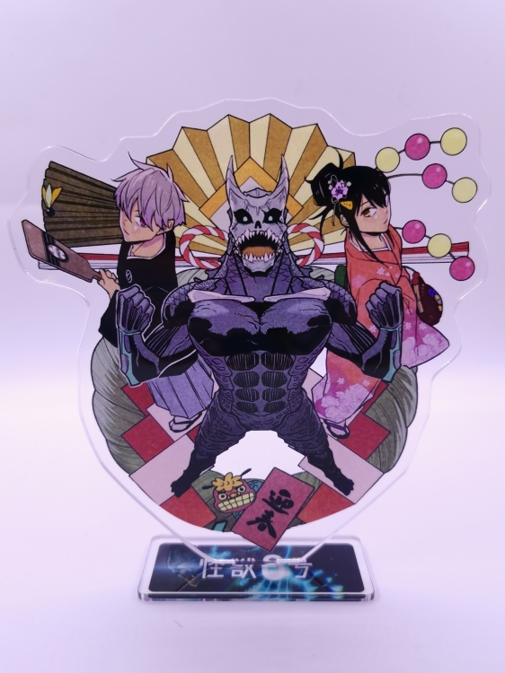  Monster 8 Anime  Acrylic  keychain Standing Plates