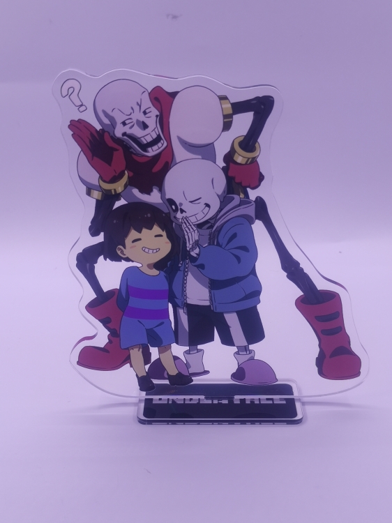 Undertale  Anime  Acrylic  keychain Standing Plates