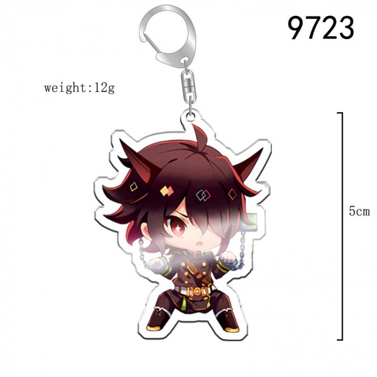 Seraph of the end  Anime acrylic Key Chain  price for 5 pcs 9723