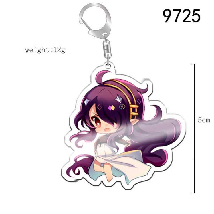 Seraph of the end  Anime acrylic Key Chain  price for 5 pcs 9725