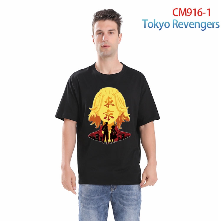 Tokyo Revengers Printed short-sleeved cotton T-shirt from S to 4XL CM-916-1