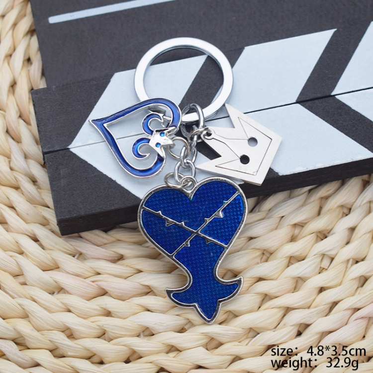 kingdom hearts  Anime cartoon skewers Key Chain school bag pendant