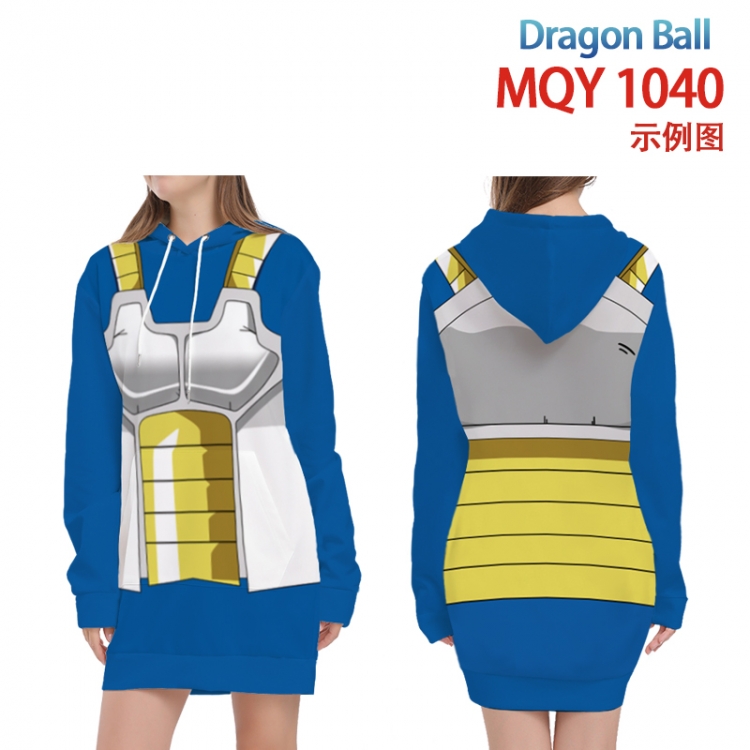 DRAGON BALL Full color printed hooded long sweater from XS to 4XL MQY-1040