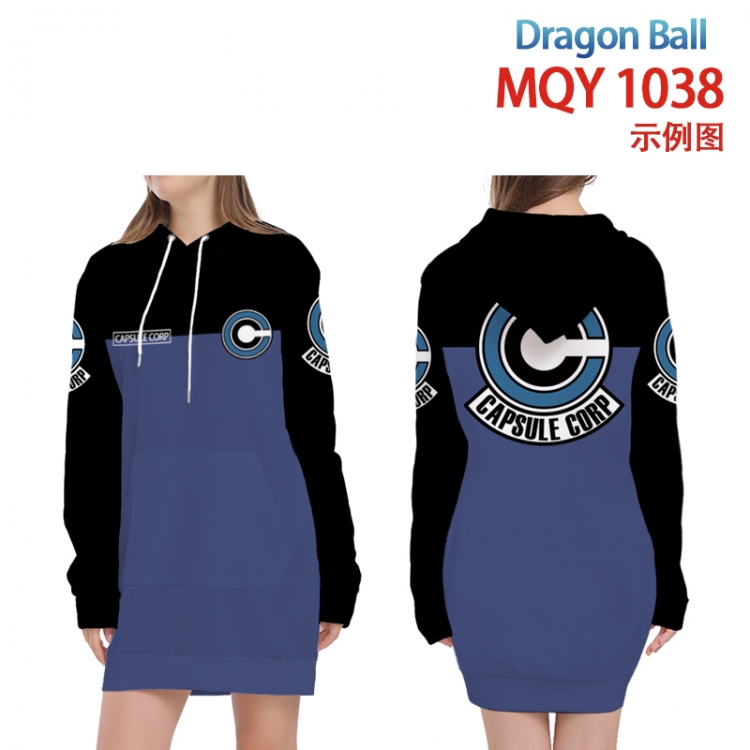 DRAGON BALL Full color printed hooded long sweater from XS to 4XL MQY-1038