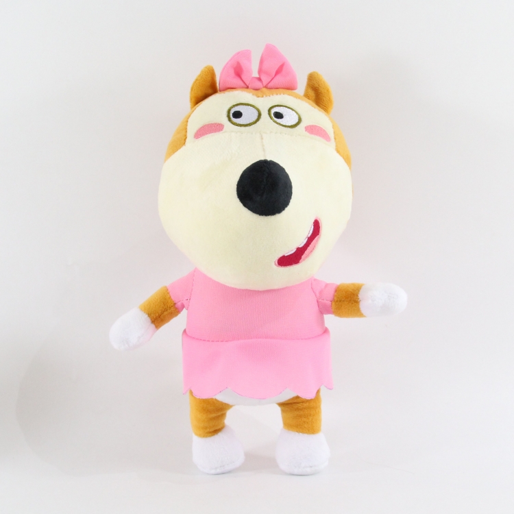 Wolfoo   Lucy Crystal super soft+pp cotton plush toy 25x13X4cm