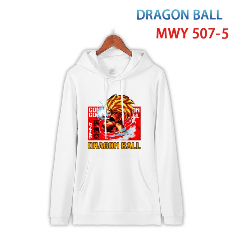 DRAGON BALL  Cotton Hooded Patch Pocket Sweatshirt   from S to 4XL MWY-507-5