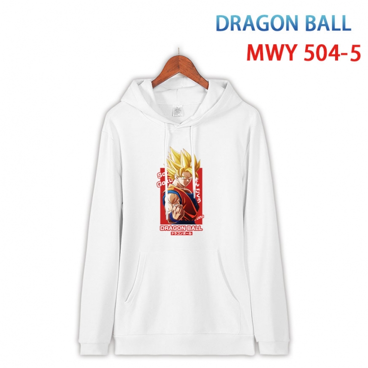 DRAGON BALL  Cotton Hooded Patch Pocket Sweatshirt   from S to 4XL  MWY-504-5
