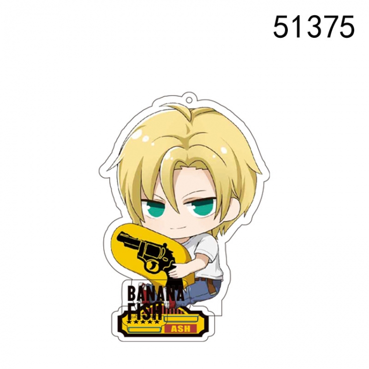 Banana fish Anime character acrylic Standing Plates  Keychain 10CM 51375