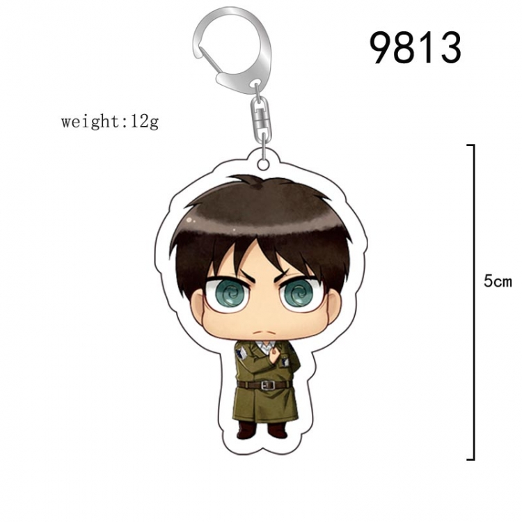 Shingeki no Kyojin Anime acrylic Key Chain  price for 5 pcs 9813