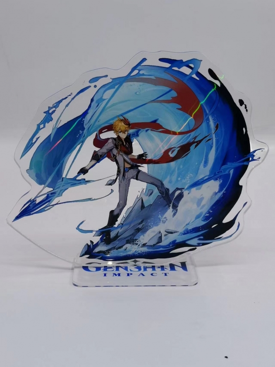Genshin Impact   Anime  Acrylic  keychain Standing Plates 339