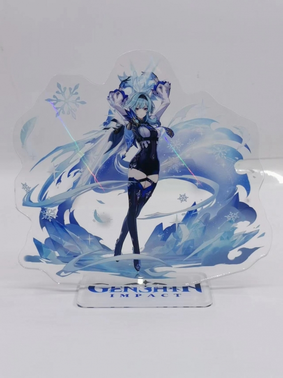 Genshin Impact   Anime  Acrylic  keychain Standing Plates 523