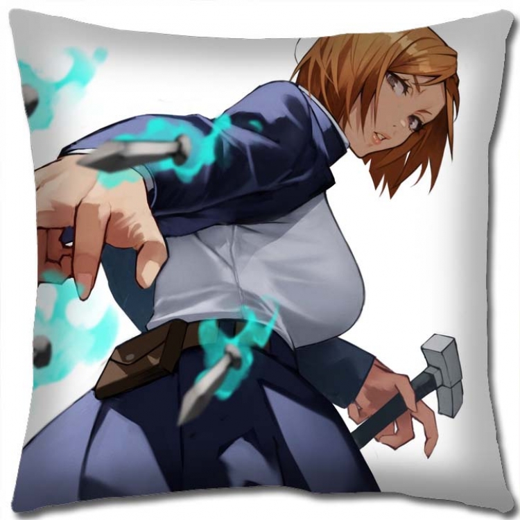 Jujutsu Kaisen Anime square full-color pillow cushion 45X45CM NO FILLING Z3-191