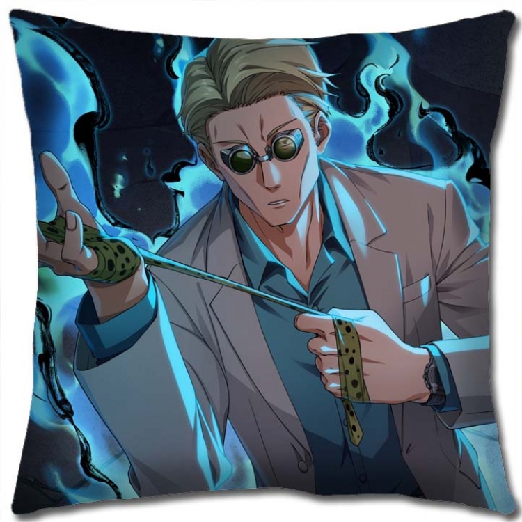 Jujutsu Kaisen Anime square full-color pillow cushion 45X45CM NO FILLING  Z3-107