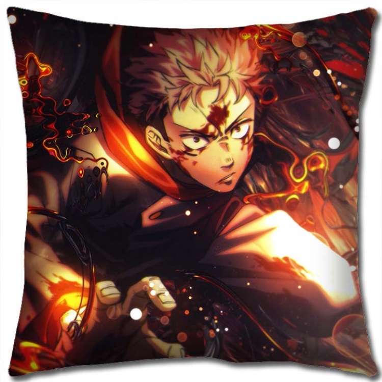 Jujutsu Kaisen Anime square full-color pillow cushion 45X45CM NO FILLING Z3-200