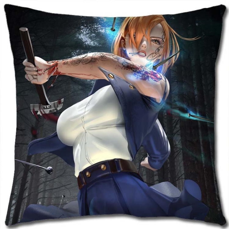 Jujutsu Kaisen  Anime square full-color pillow cushion 45X45CM NO FILLING   Z3-188