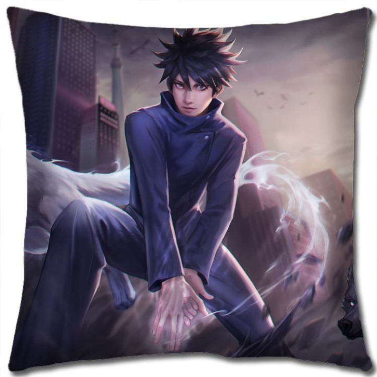 Jujutsu Kaisen  Anime square full-color pillow cushion 45X45CM NO FILLING   Z3-113