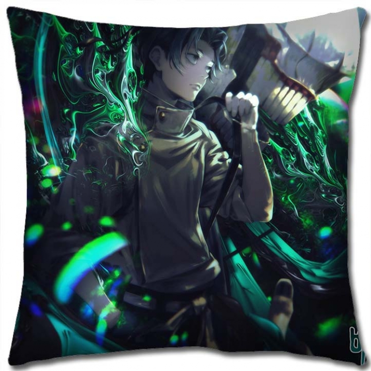 Jujutsu Kaisen  Anime square full-color pillow cushion 45X45CM NO FILLING   Z3-206