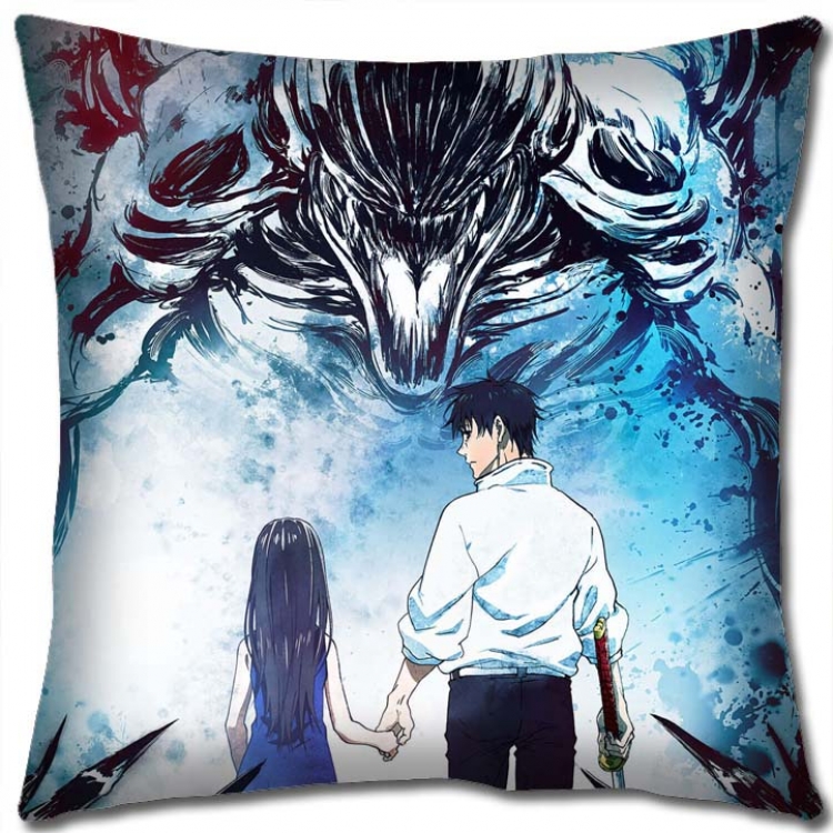 Jujutsu Kaisen  Anime square full-color pillow cushion 45X45CM NO FILLING  Z3-148