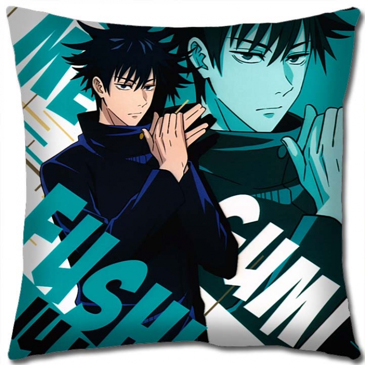 Jujutsu Kaisen  Anime square full-color pillow cushion 45X45CM NO FILLING  Z3-210