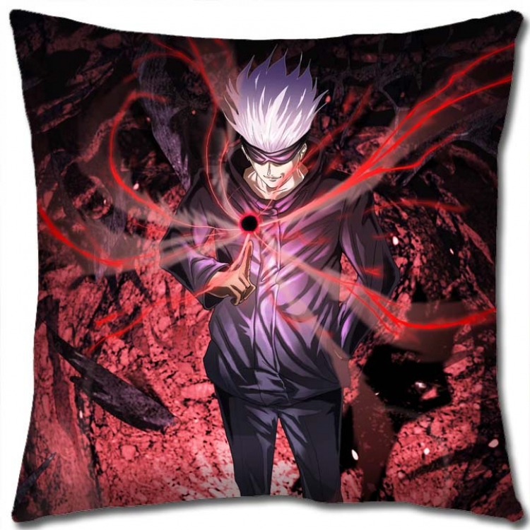 Jujutsu Kaisen  Anime square full-color pillow cushion 45X45CM NO FILLING  Z3-213