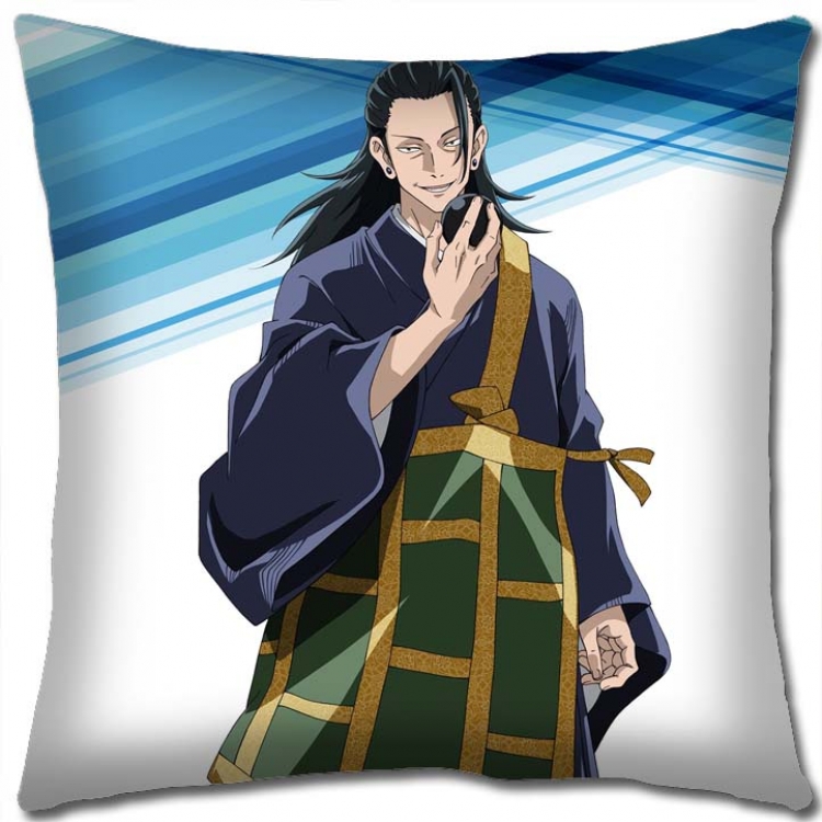 Jujutsu Kaisen  Anime square full-color pillow cushion 45X45CM NO FILLING  Z3-155