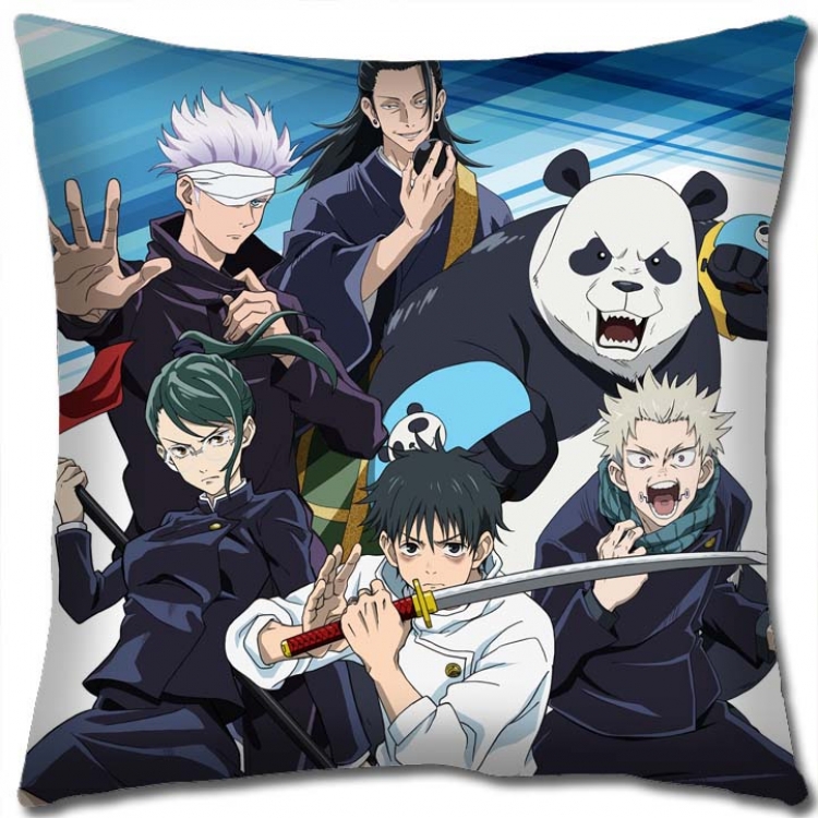 Jujutsu Kaisen  Anime square full-color pillow cushion 45X45CM NO FILLING  Z3-150A