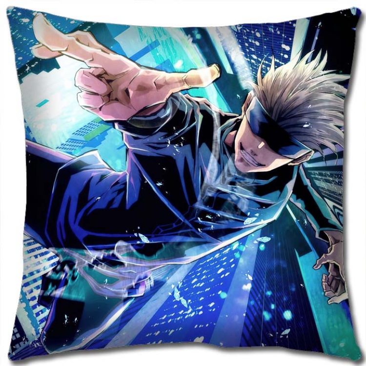 Jujutsu Kaisen  Anime square full-color pillow cushion 45X45CM NO FILLING  Z3-193