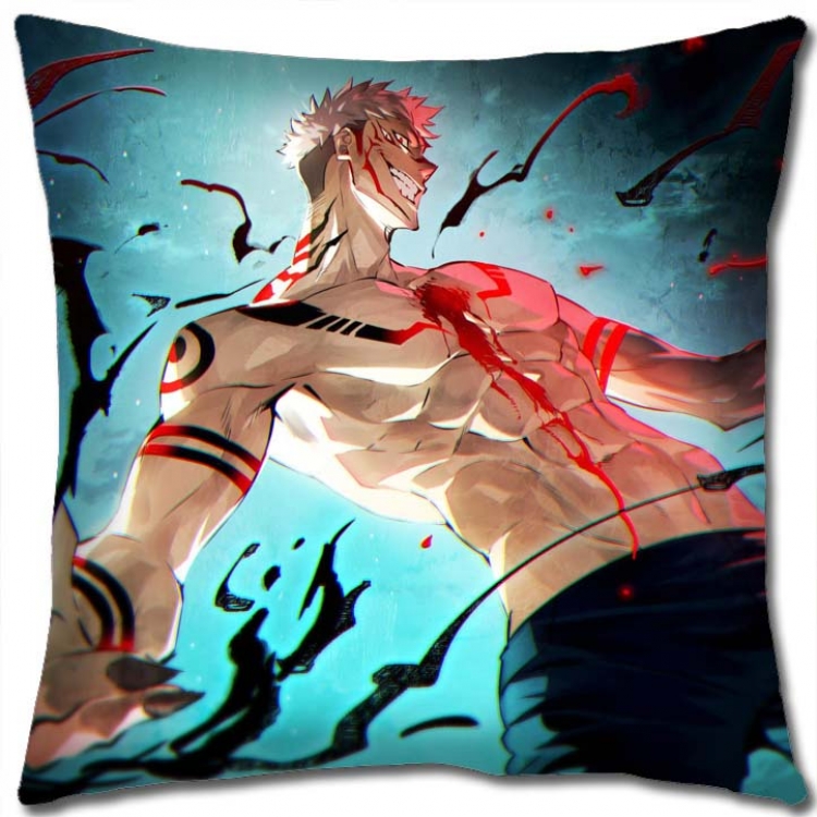 Jujutsu Kaisen  Anime square full-color pillow cushion 45X45CM NO FILLING Z3-214