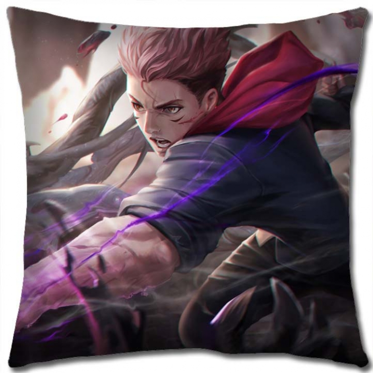 Jujutsu Kaisen  Anime square full-color pillow cushion 45X45CM NO FILLING Z3-110