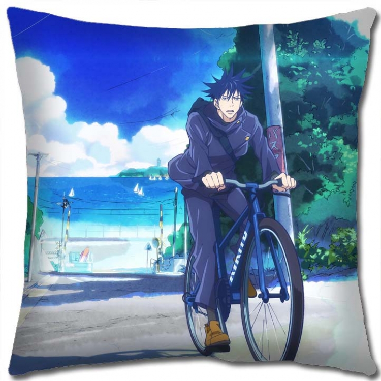 Jujutsu Kaisen  Anime square full-color pillow cushion 45X45CM NO FILLING   Z3-177