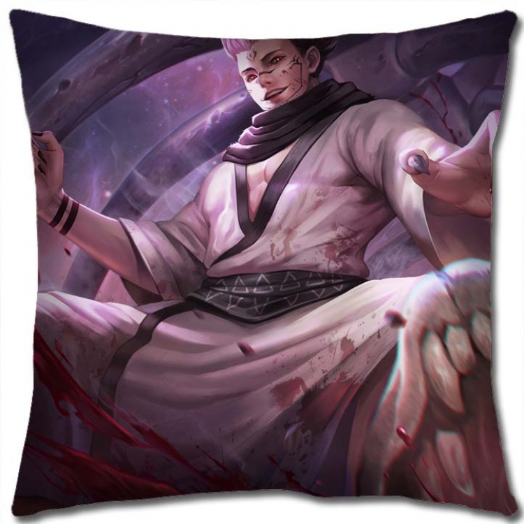 Jujutsu Kaisen  Anime square full-color pillow cushion 45X45CM NO FILLING Z3-111